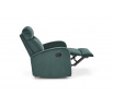 Polohovací křeslo WONDER, Tmavě zelená