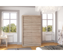 Posuvná skříň COLLIN 120 Truffle+Truffle