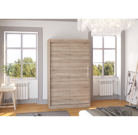 Posuvná skříň COLLIN 120 Truffle+Truffle