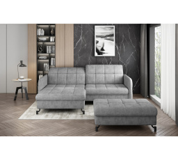 Rohová sedací souprava LORELLE + Taburet Dora 90 110x200 Levý 1