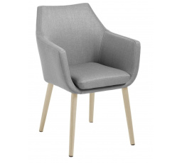 Židle Nora světle šedá