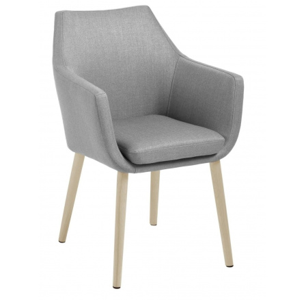 Židle Nora světle šedá