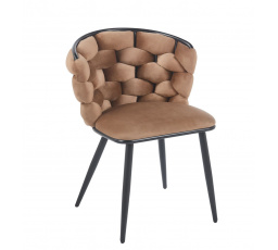 Židle velvet cappuccino K47-FXJG B