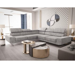 Rohová sedací souprava MILANO MAX 270x270 cm - šedá