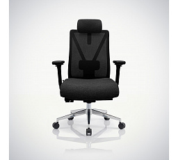 JAN NOWAK Ergonomická kancelářská židle černá se síťovinou VECTOR