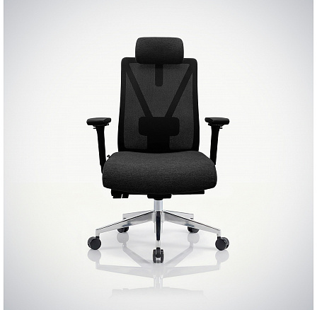 JAN NOWAK Ergonomická kancelářská židle černá se síťovinou VECTOR