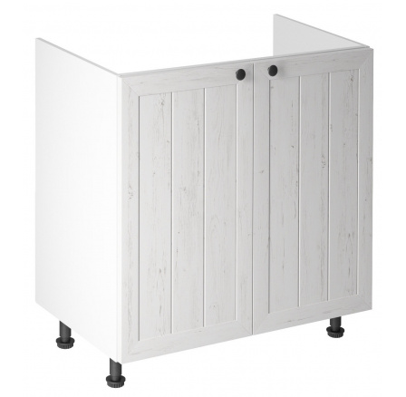 Kuchyňská dolní skřínka PROWANSJA D80Z, Bílá/Borovice Andersen