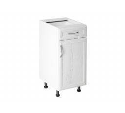 Kuchyňská dolní skříňka Sycylia D40S1-P, bílá