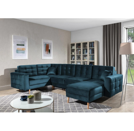 Sedací souprava ve tvaru U ASGARD, Monolith 77 univerzální