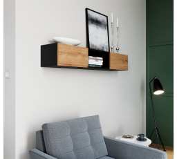 Police LANZZI 120, Černý Mat/Dub Artisan