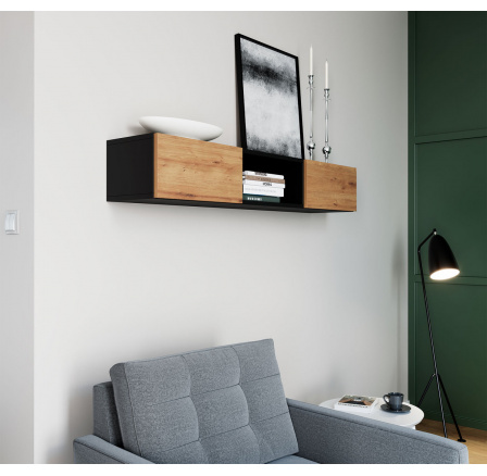 Police LANZZI 120, Černý Mat/Dub Artisan