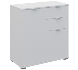 Komoda EASY 2D2S, Bílá