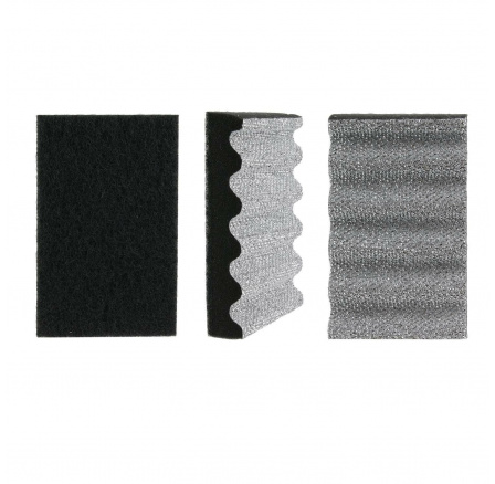 Černá houba na čištění roštu