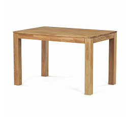 Jídelní stůl 120x80cm, masiv, dub, DS-H120 DUB