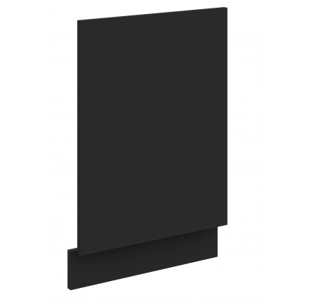 Dvířka na myčku s panelem SIENA - ZM 570x446, Černá mat Dvířka na myčku s panelem SIENA - ZM 570x446, Černá mat