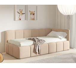 Postel TUNIS 200 x 90, nízký bok, Paros 2, Pravá