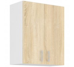 Kuchyňská horní skříňka SALLY 60-G-72-2F, Dub sonoma