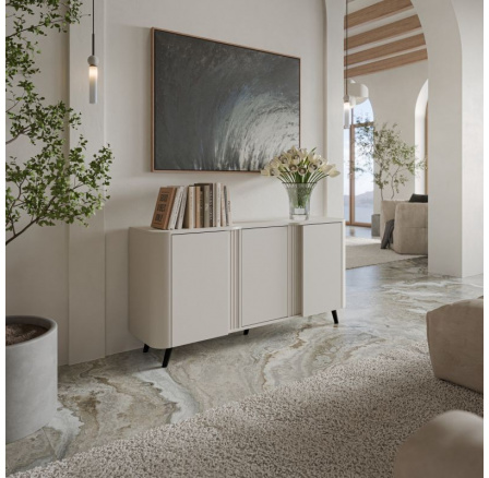 Tv komoda VOLARE 150 3D, kašmír