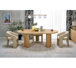 GARIBALDI rozkládací stůl dub přírodní matný (2p=1ks)