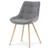 Jídelní židle, šedá, látka, CT-394 GREY2
