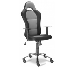 QZY-1109C Kancelářská židle šedá FB11-FX