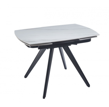 PŘEDPRODEJ -15% do 09.09 ! Rozkládací stůl bílý mramor 120180x80 ST31-FXJG