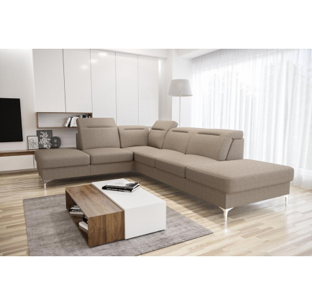 Rohová sedací souprava OSLO 295x220 - levá, béžová