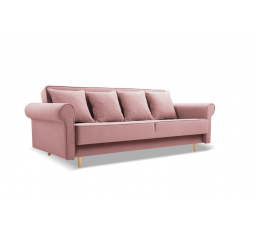 Pohovka rozkládací KRYSTYNA Růžová, Norn 52