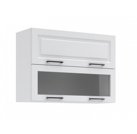 Kuchyňská horní skříňka IRMA KL80-1D1W, Bílá mat