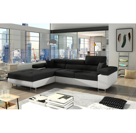 Rohová sedací souprava ARMANDO, Sawana 14/soft 17 levá