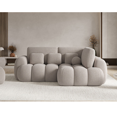 Cozion Corner Sofa Bed with Storage, Beige Bouclé, Right-Hand Facing Royal 18 202x140 Right 1