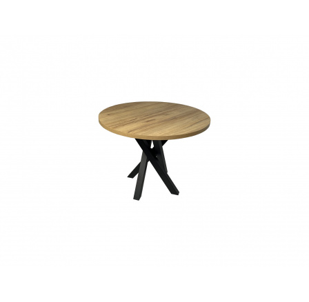 Ø100+40 MONIQ Laminát Kulatý Kovové Nohy