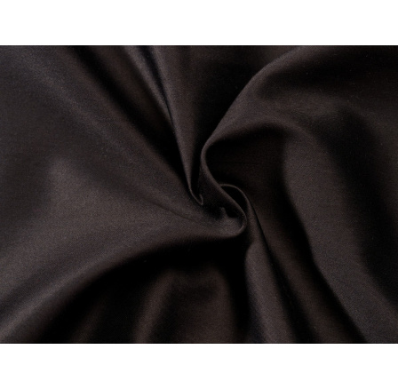 Černé saténové prostěradlo plachta bez gumy