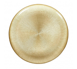 Talíř Dore 27cm zlatý