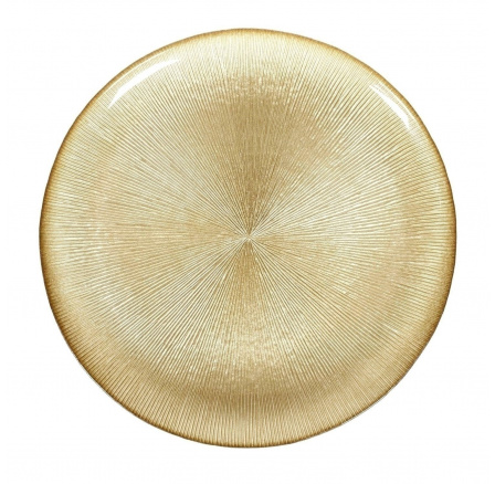 Talíř Dore 27cm zlatý