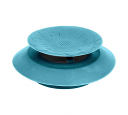 Silikonová zátka do dřezu modrá