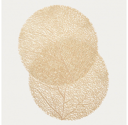 Prostírání RAGGI zlaté, sada 2 kusů 38 cm 761522 Prostírání RAGGI zlaté, sada 2 kusů 38 cm 761522