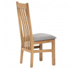 Jídelní židle, přírodní, masiv, C-2100 SIL2