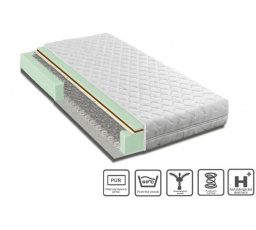 Matrace pružina kokos FJG 200x90x13 cm