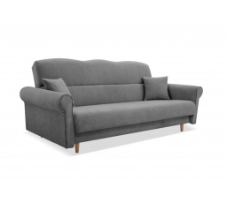 Pohovka rozkládací LOFT 3 Tmavě Šedá, Arva 17