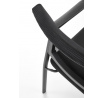 Křeslo BERGEN černé