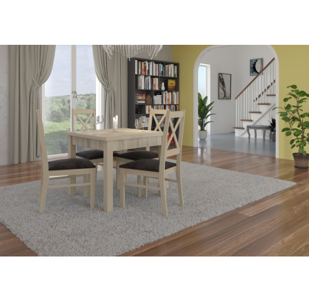 Sada stůl s židlemi RODOS 38 Sonoma