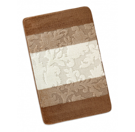 Koupelnová předložka 60x100cm Orion béžovobílý