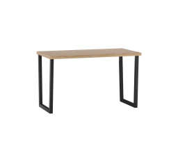 Stůl dub zlatý craft + nohy V60 67x128 STB-FXJG