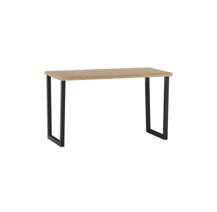 Stůl dub zlatý craft + nohy V60 67x128 STB-FXJG