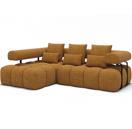 Sedací souprava LEVVI - levá, Manhattan 45