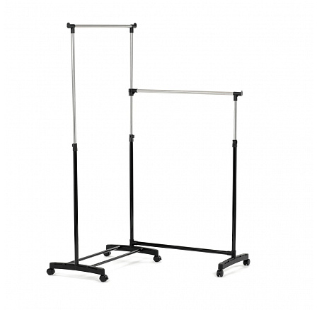 Stojan na šaty, plast, černá, GD-174 BK Stojan na šaty, plast, černá, GD-174 BK