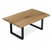 Konferenční stolek 110x70x45cm, masiv, dub, KS-F110U DUB