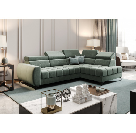 Rohová sedací souprava PORTO MINI 170X255 cm - pravá, volitelný odstín