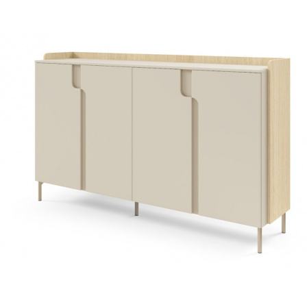 Komoda POSITANO 6, Dub Mavelie macadamia